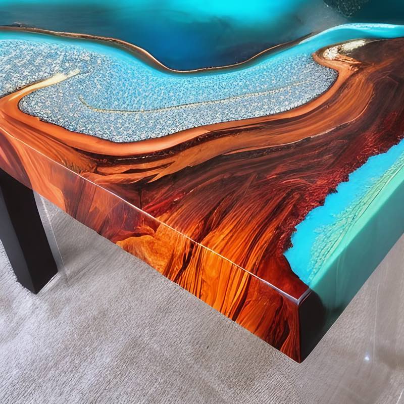 epoxy resin table