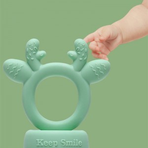 Baby Pacifier Antler Shape Handle