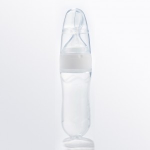 White Silicone Baby Feeder
