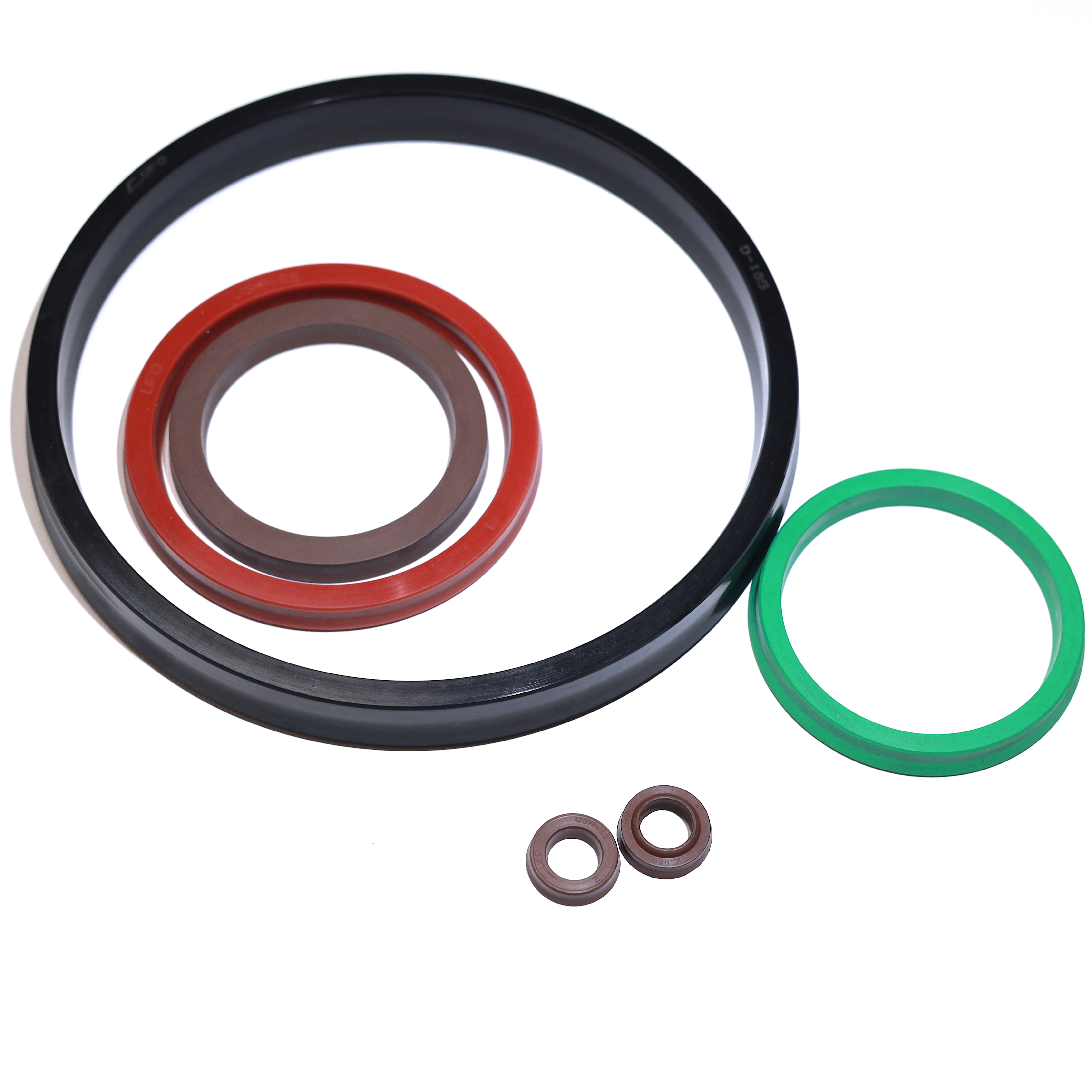 Free Sample AS568 Standard Sizes FKM EPDM Silicone O-Ring For Heat Resistant