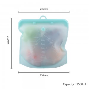 silicone food storage 1500ml