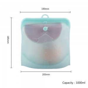 silicone food storage 1000ml