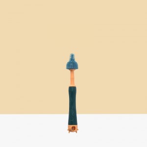 Silicone bottle brush set