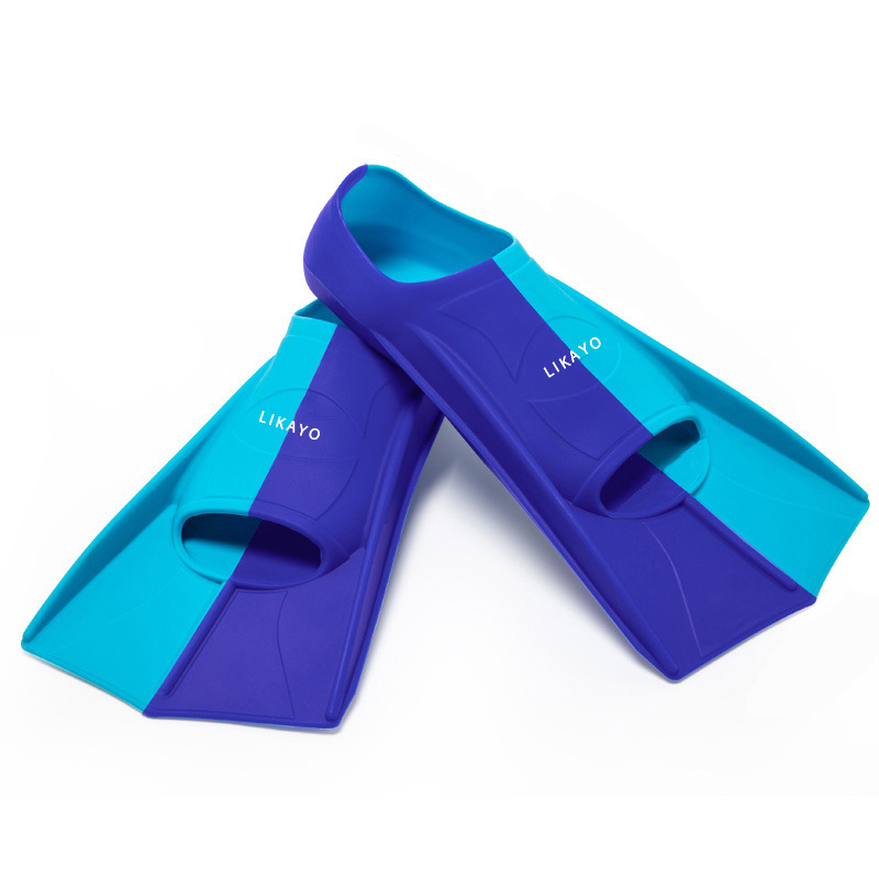 Rubber Short Blade Silicone Swim Fins for Swim Products